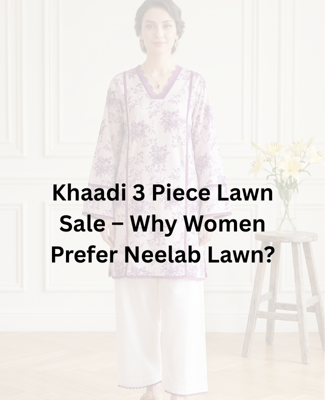 Khaadi 3 Piece Lawn Sale – Why Women Prefer Neelab Lawn